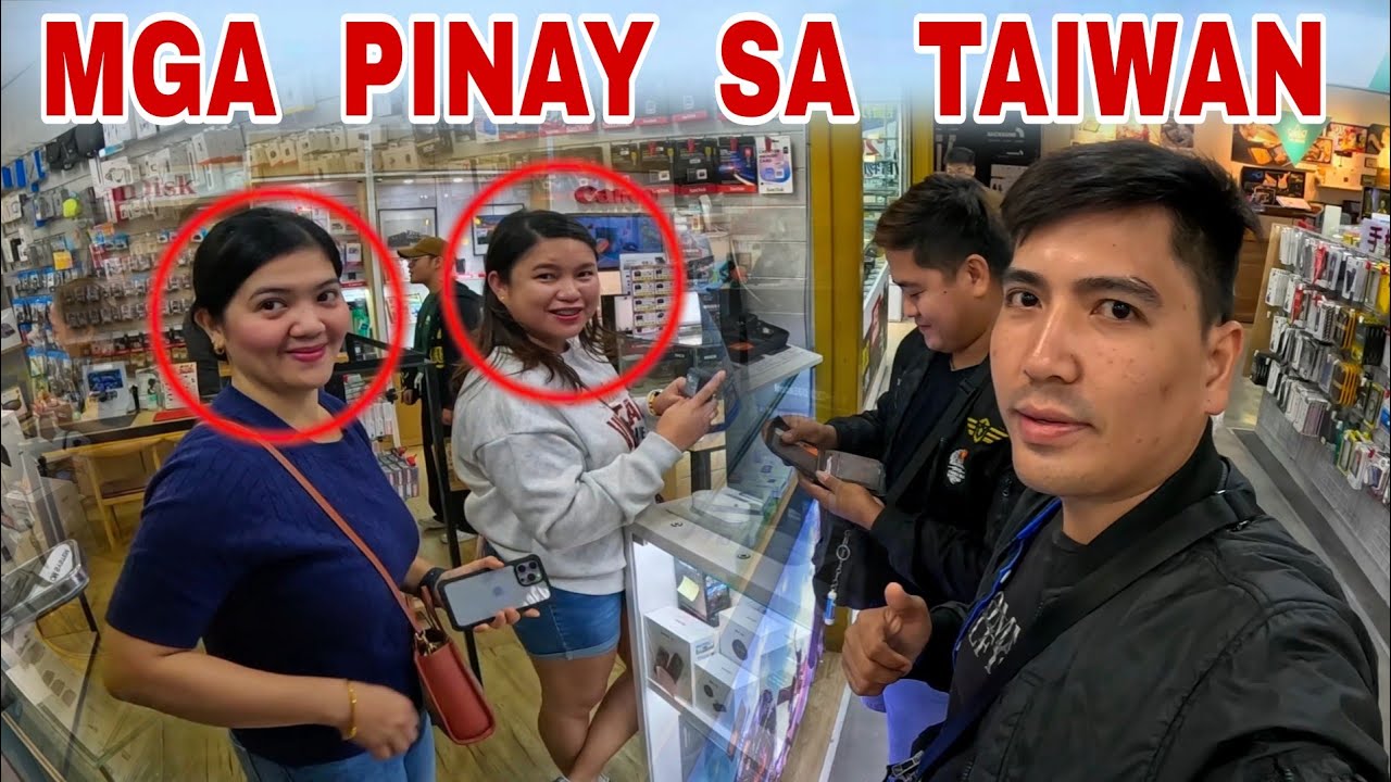 Hindi Namin Akalain Na Makakakita Kami Ng Mga Naggagandahang Pinay Sa Taiwan