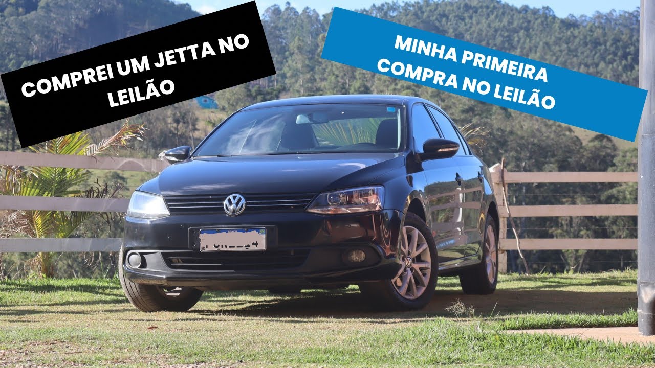 MINHA PRIMEIRA COMPRA EM LEILÃO (comprei um jetta no leilão) 