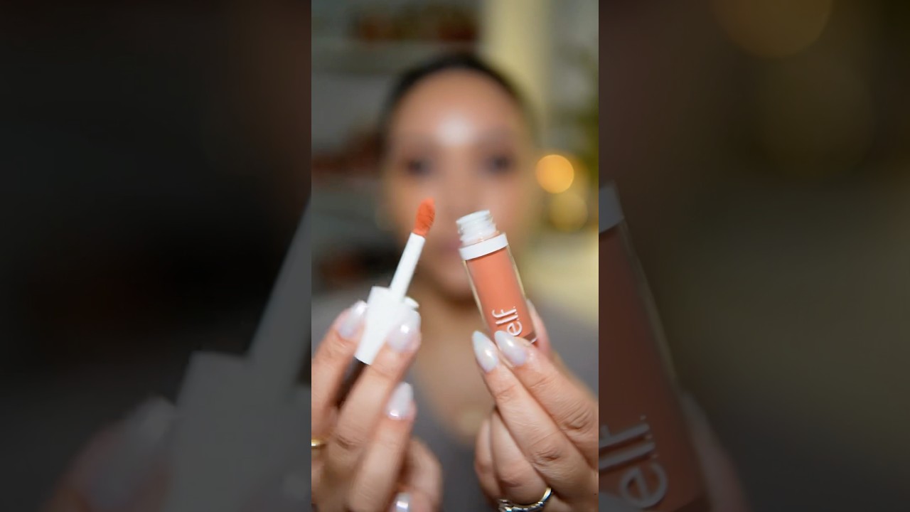 ELF COSMETICS CAMO LIQUID BLUSH “COPPER ETIQUETTE” 🧡✨ AMY GLAM