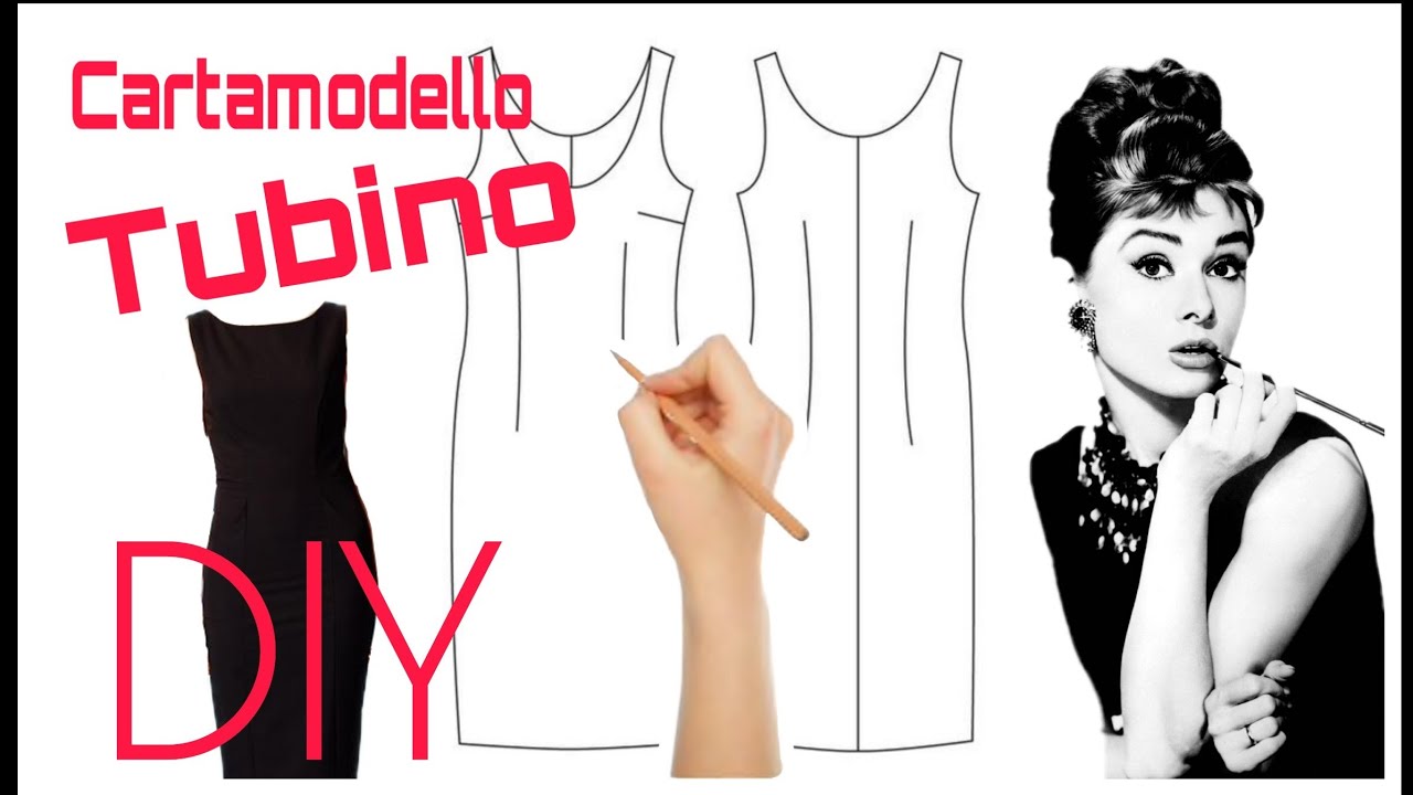 Disegnare il Cartamodello Tubino FACILE-DIY