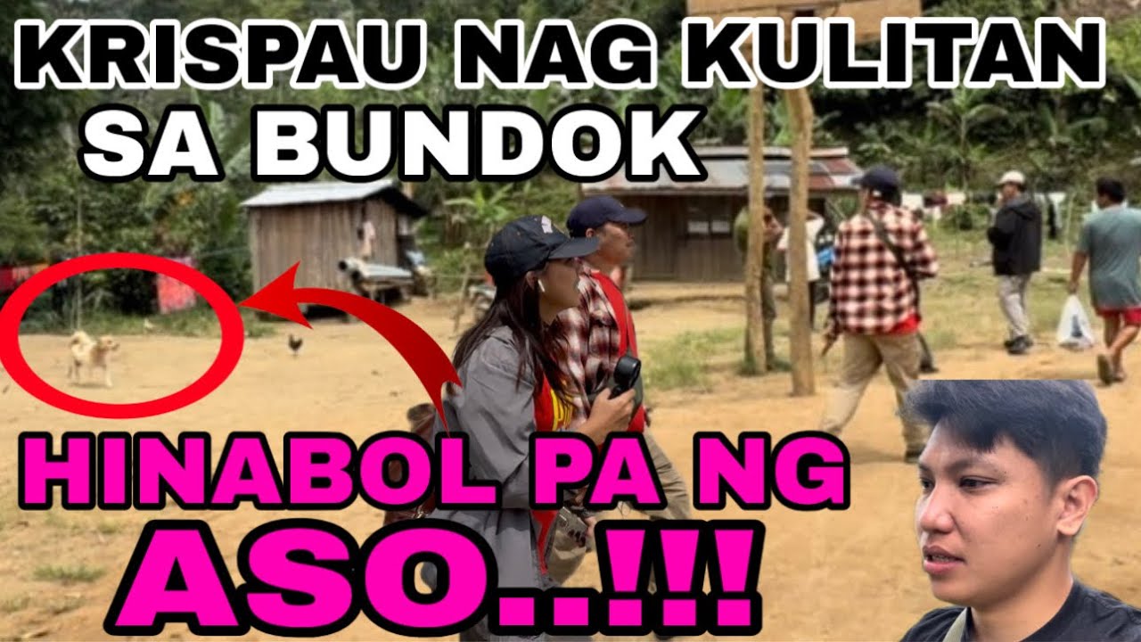 @PugongByahero at @CrisnaMahusay hinabol ng aso sa bundok..!!!