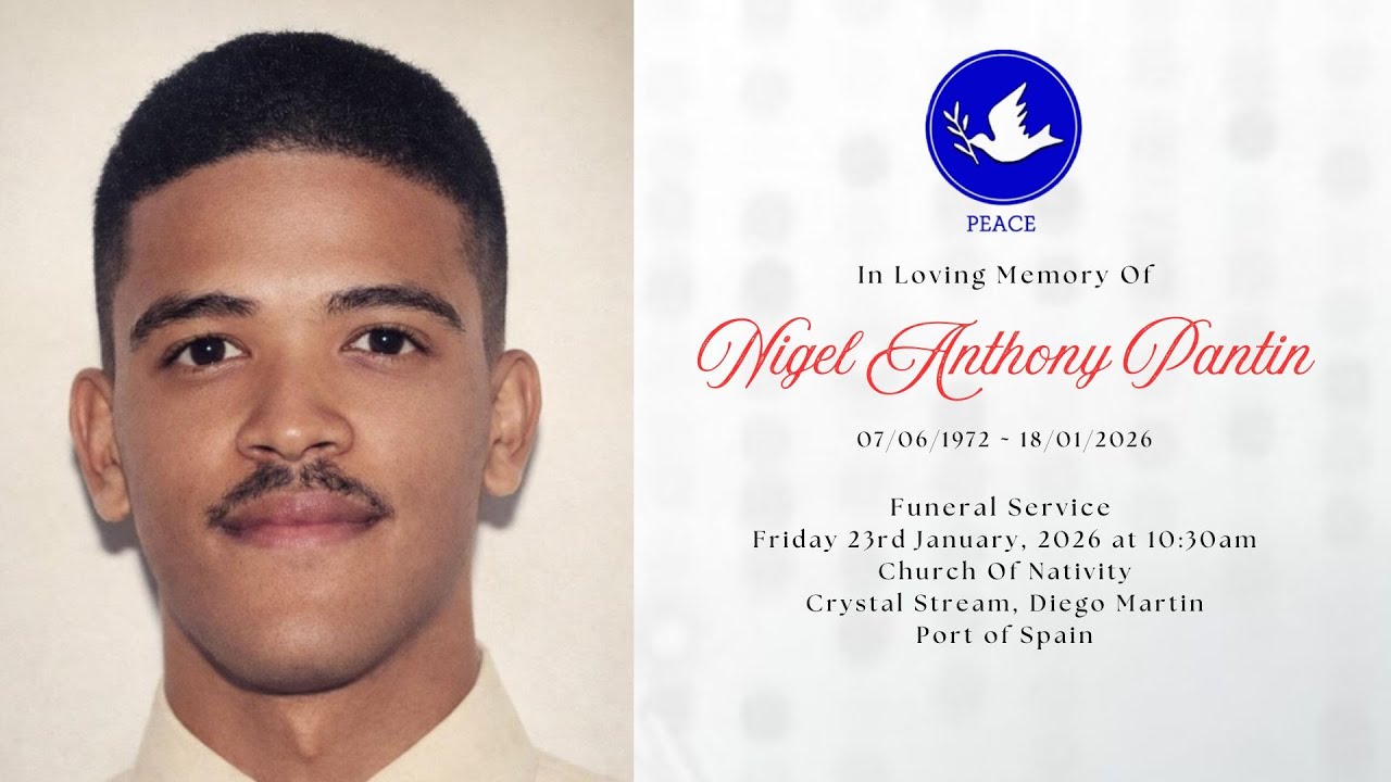 Funeral Tribute Service Of Nigel Anthony Pantin