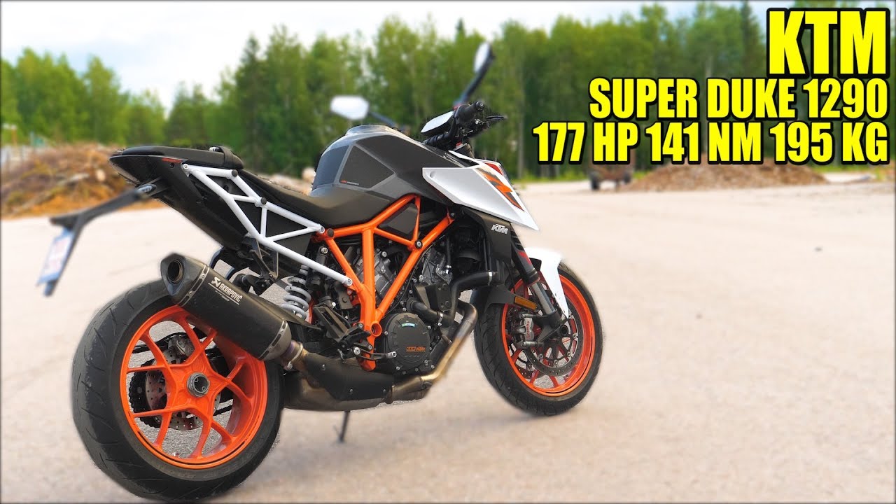 KTM SUPERDUKE 1290 R 2018 - Test Ride Akrapovic Raw Sound