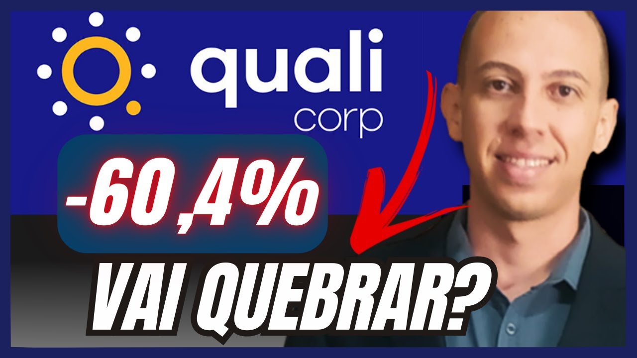 QUAL3 AÇÕES DERRETENDO! Vale a pena investir em Qualicorp? (Análise 2T 2024)