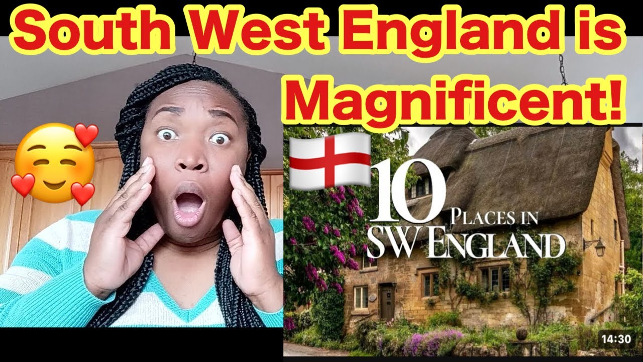 American Reacts: 10 самых красивых мест для посещения на юго-западе Англии 🏴󠁧󠁢󠁥󠁮󠁧󠁿