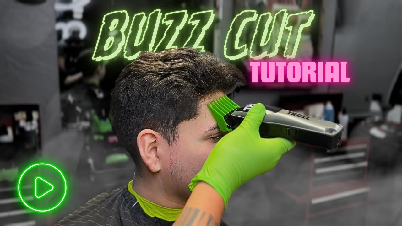 CHOPPED OFF ALL HIS HAIR! | BARBER TUTORIAL