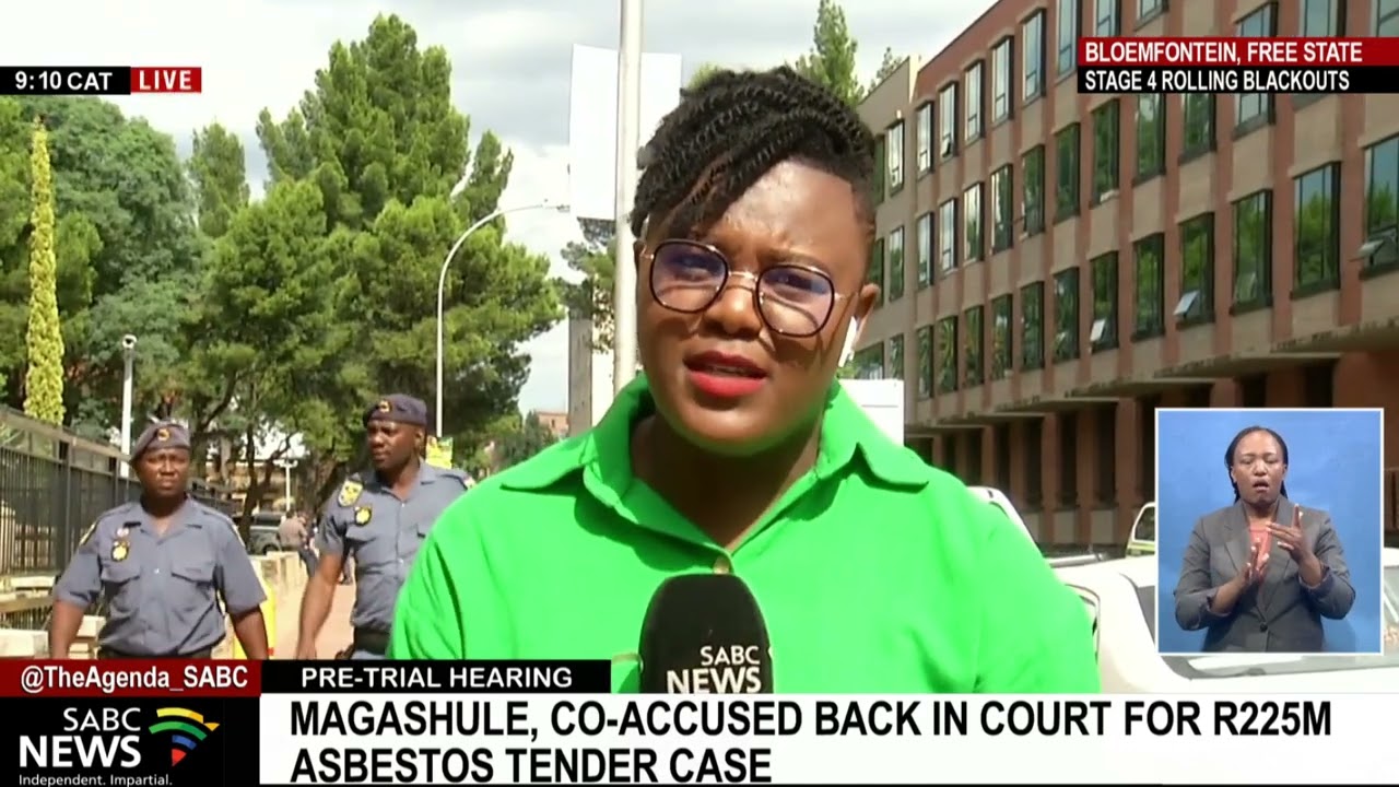 Asbestos Roof Case | Former ANC SG Ace Magashule, co-accused to appear in court