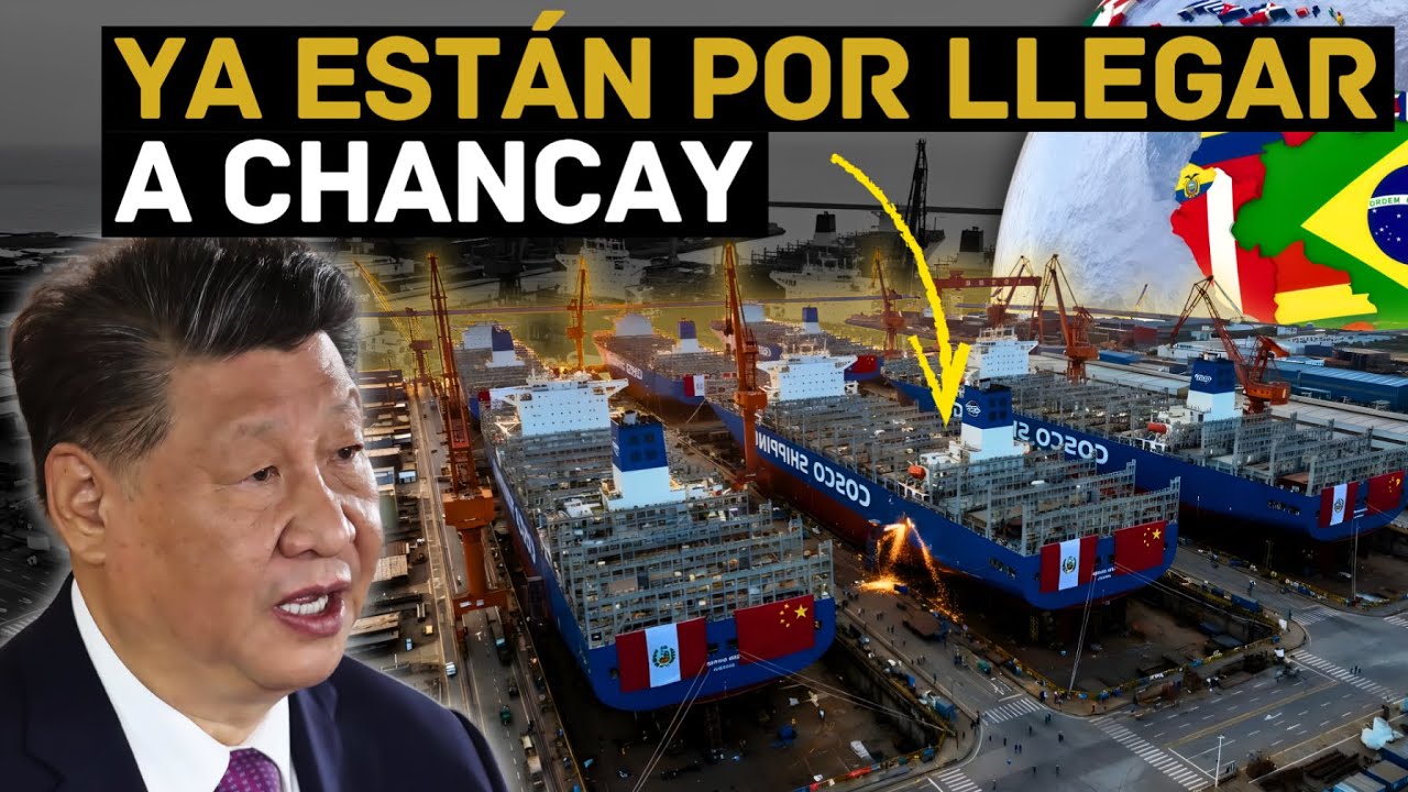 Nuevos megabuques CHINOS de 400 metros usarán Chancay como punto estratégico