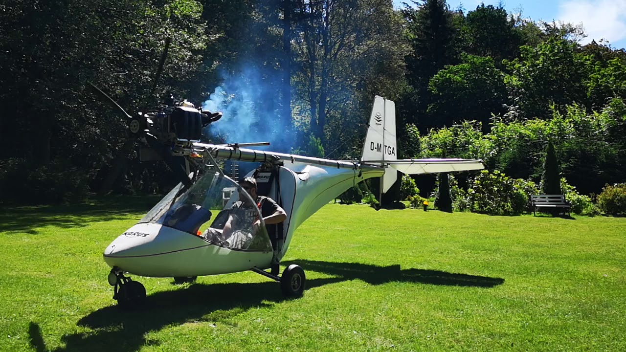 C22 Motor-Testlauf_Rotax_582-Blaukopf