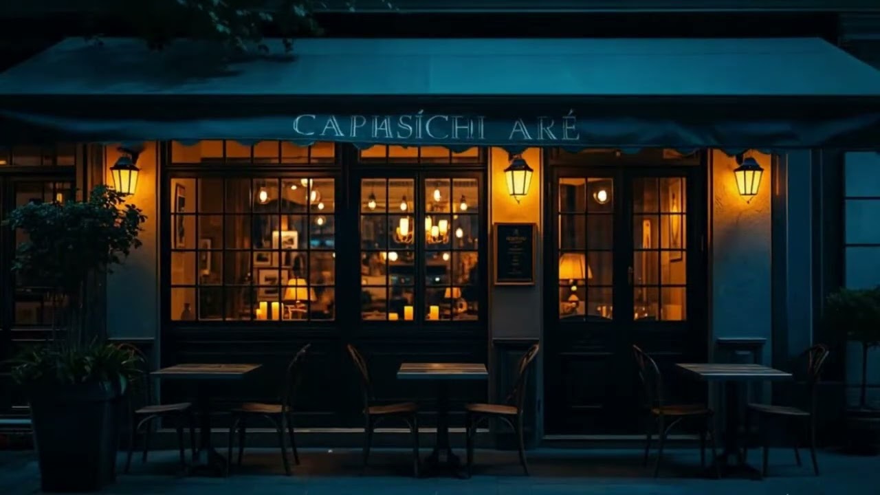 Jazz Café || Smooth & Calming Music for Peaceful Night Vibes