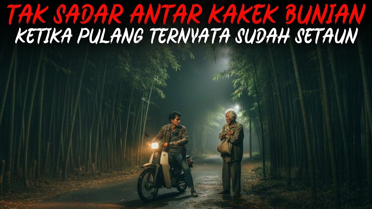 KISAH NYATA‼️TAK SADAR ANTAR KAKEK PULANG KE DESA GAIB, SETELAH BALIK TERNYATA SUDAH SETAHUN