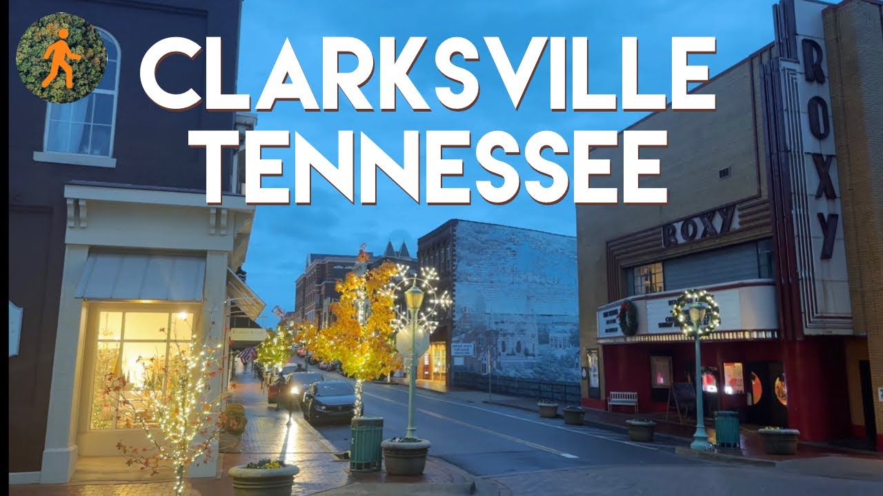Walking Downtown Clarksville Tennessee – Amazing Small Town