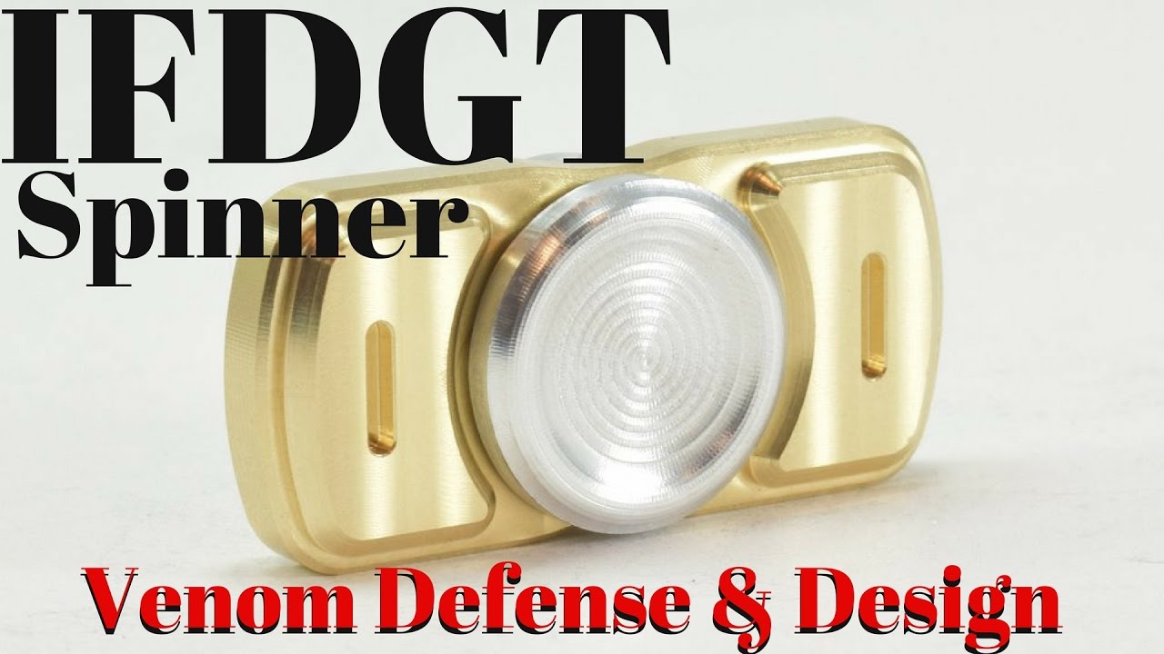 MINI iFDGT BRASS SPINNER from Venom Defense & Design