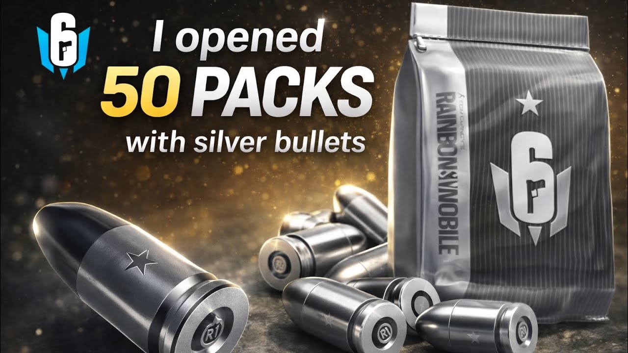 I Opened 50 Packs in Rainbow Six Mobile using Silver Bullets ! | #rainbowsixmobile  @rainbow6mobile 