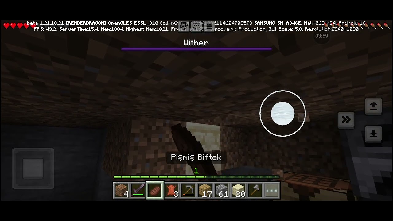 Minecraft 3 bölüm LANETLİ KILIÇ