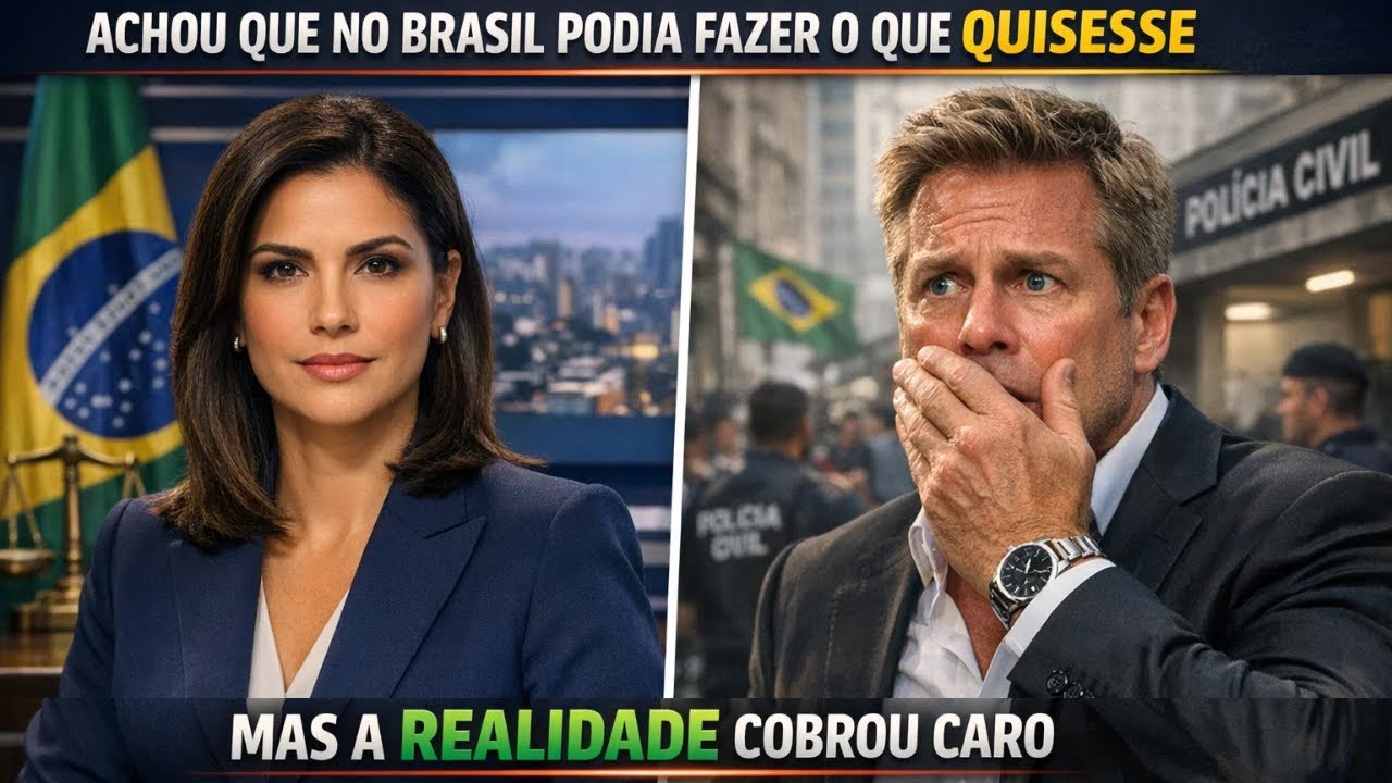 Um milionário americano chegou ao Brasil achando que poderia fazer o que quisesse… mas se arrependeu