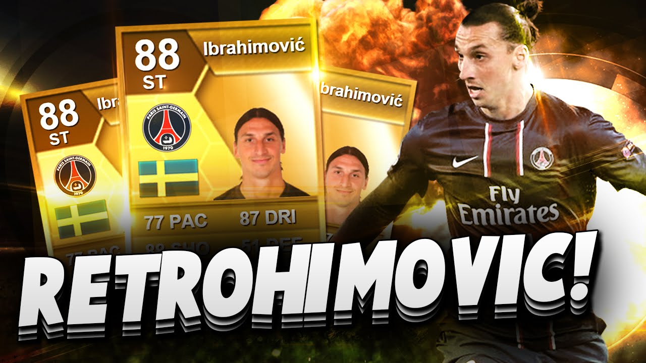 RETRO IBRA FIFA! FIFA ULTIMATE TEAM