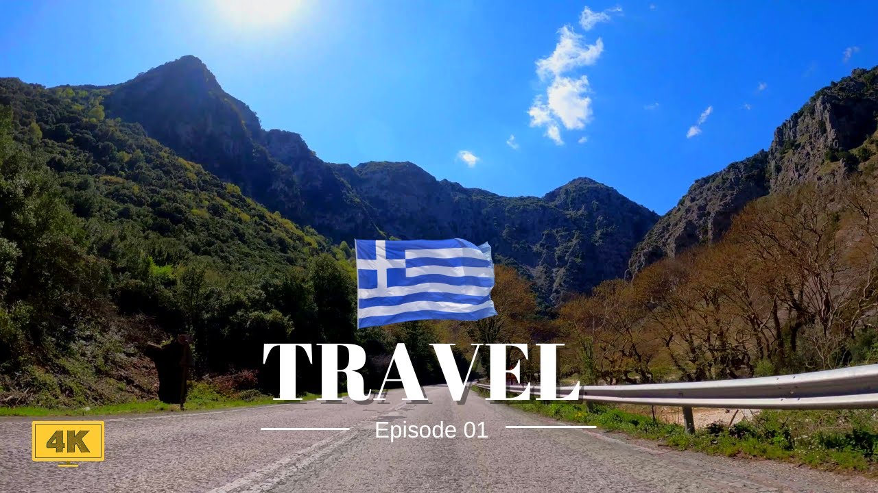 [4Κ] Driving in Greece (2022) : Kerasonas, Chani Terovou, Ioannina,  E90/A2