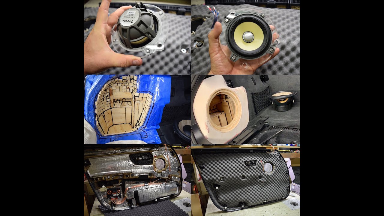 Fabrication teaser - BMW E91 Daily Sound Quality System - PART 2 - ZAPCO, FOCAL