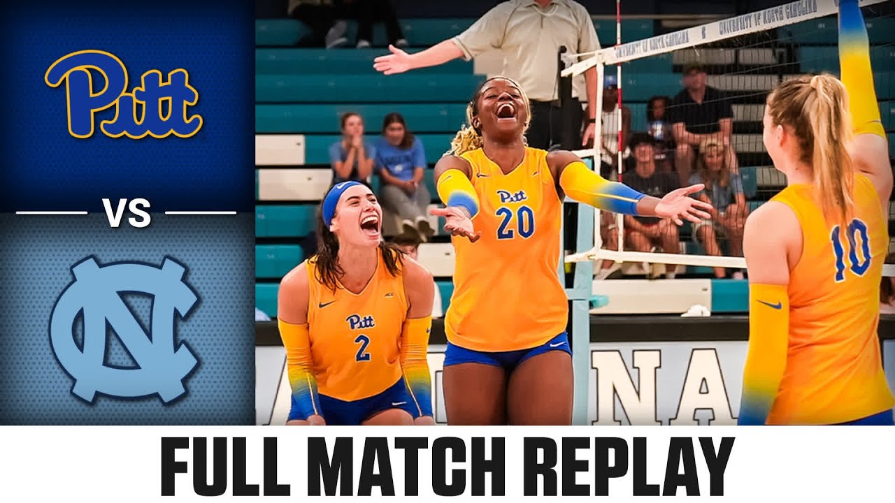 Pitt vs. North Carolina Full Match Replay | 2023 ACC Volleyball