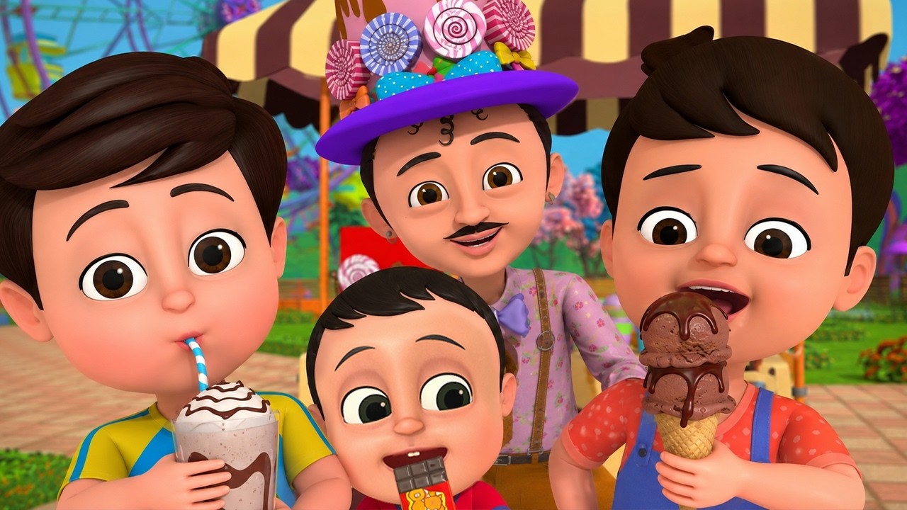 चॉकलेट लाया हूँ | Chocolate Laya Hun + 6 More Hindi Rhymes for Kids| Happy Hop