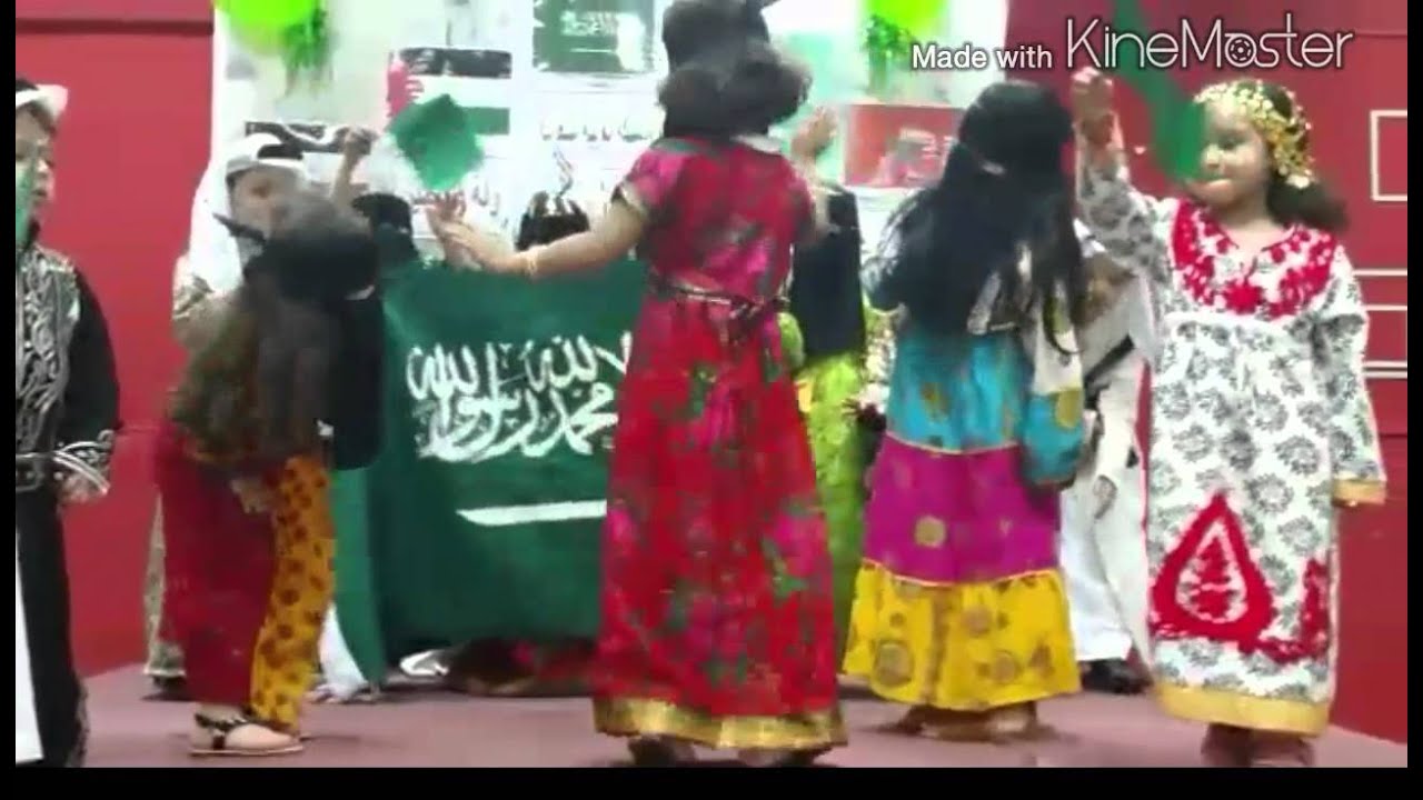 مهرجان أزياء الشعوب في مدارس العقيق النموذجية- توديع وحدة الملبس