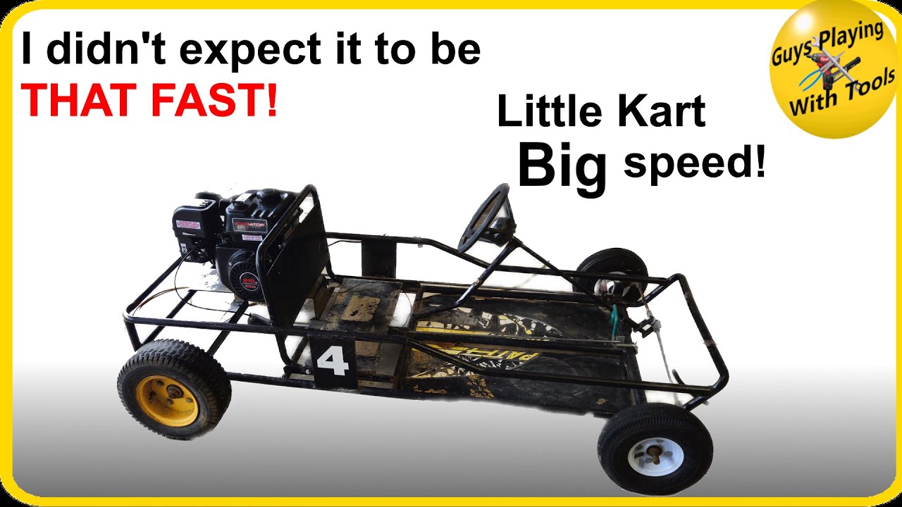 Little Go Kart - Big time acceleration
