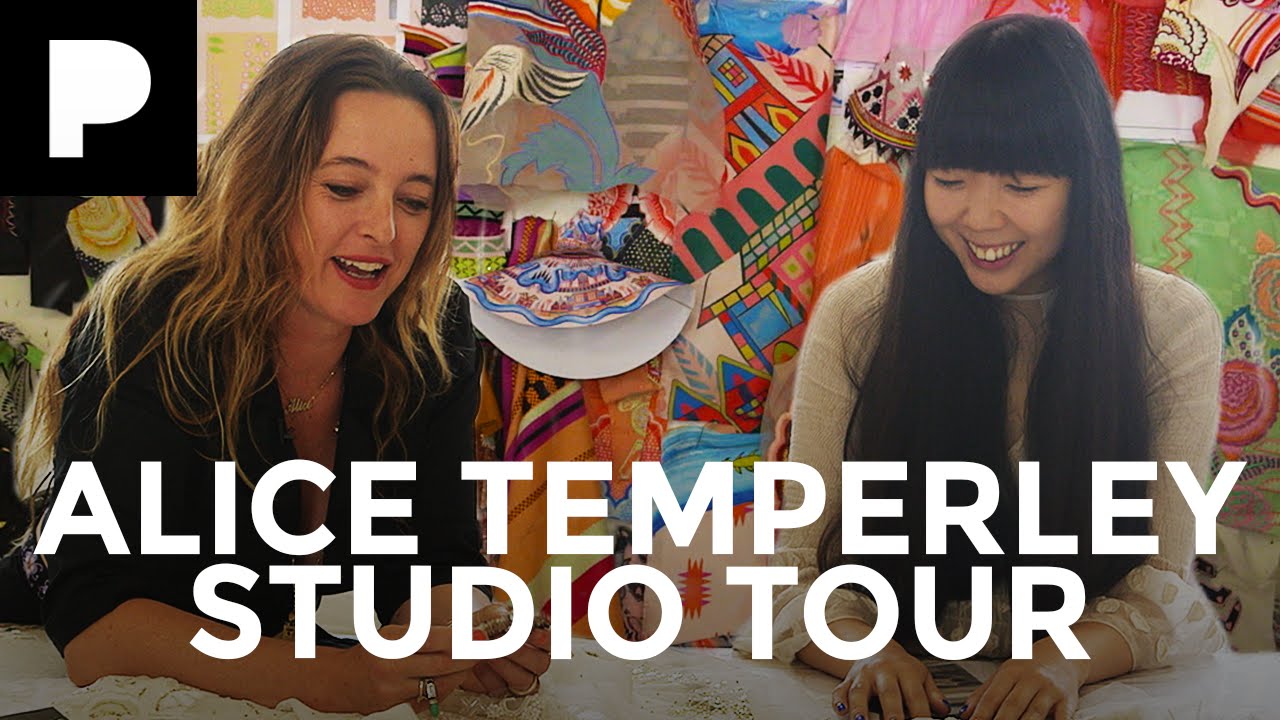 Alice Temperley Studio Tour w/ Susie Bubble