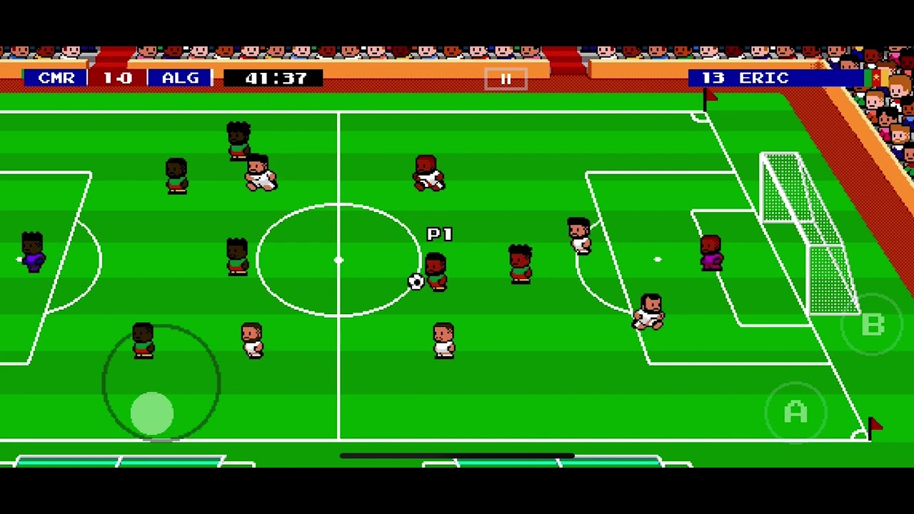 Cameroon vs Algeria in XP Soccer