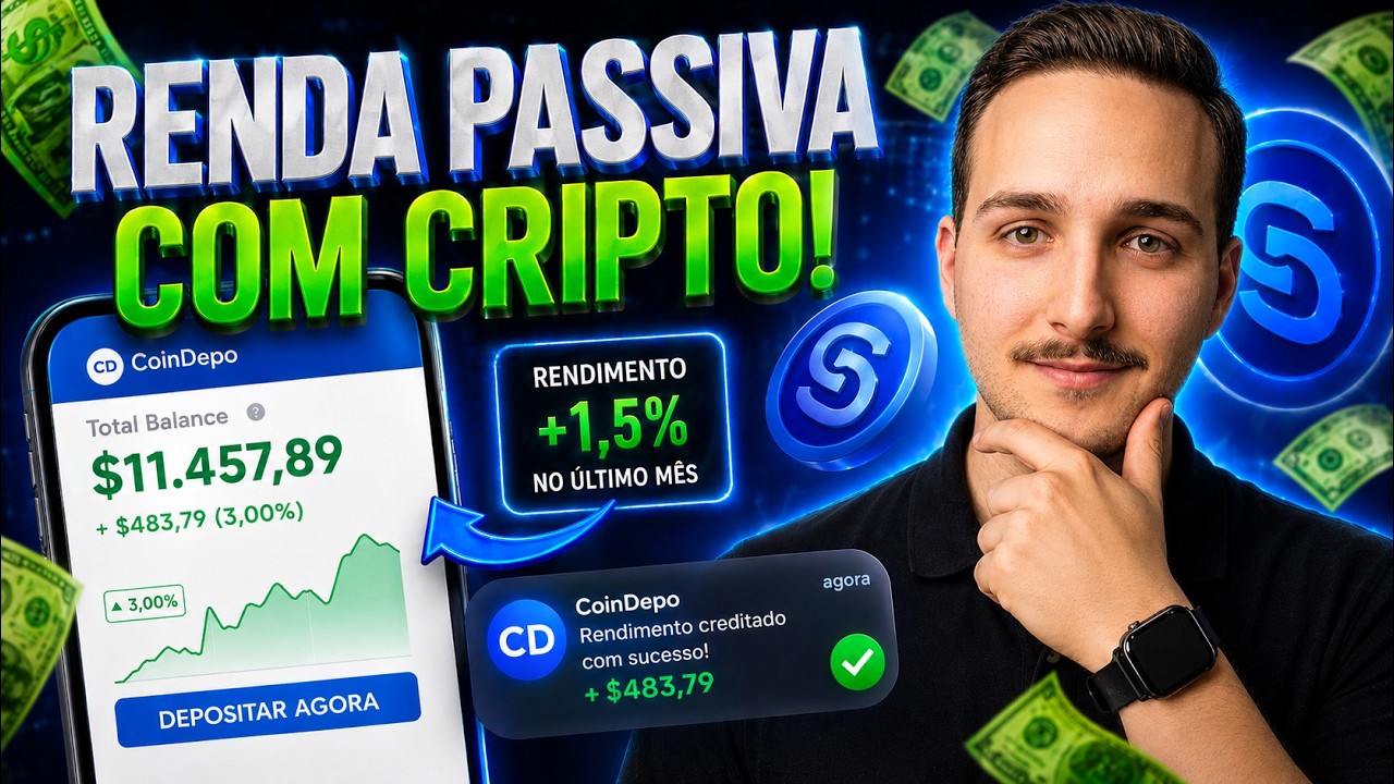 COINDEPO | Review; 17% ao ano em d&oacute;lar DIARIAMENTE? | Recebi $483,79 USD em 5 meses de uso!