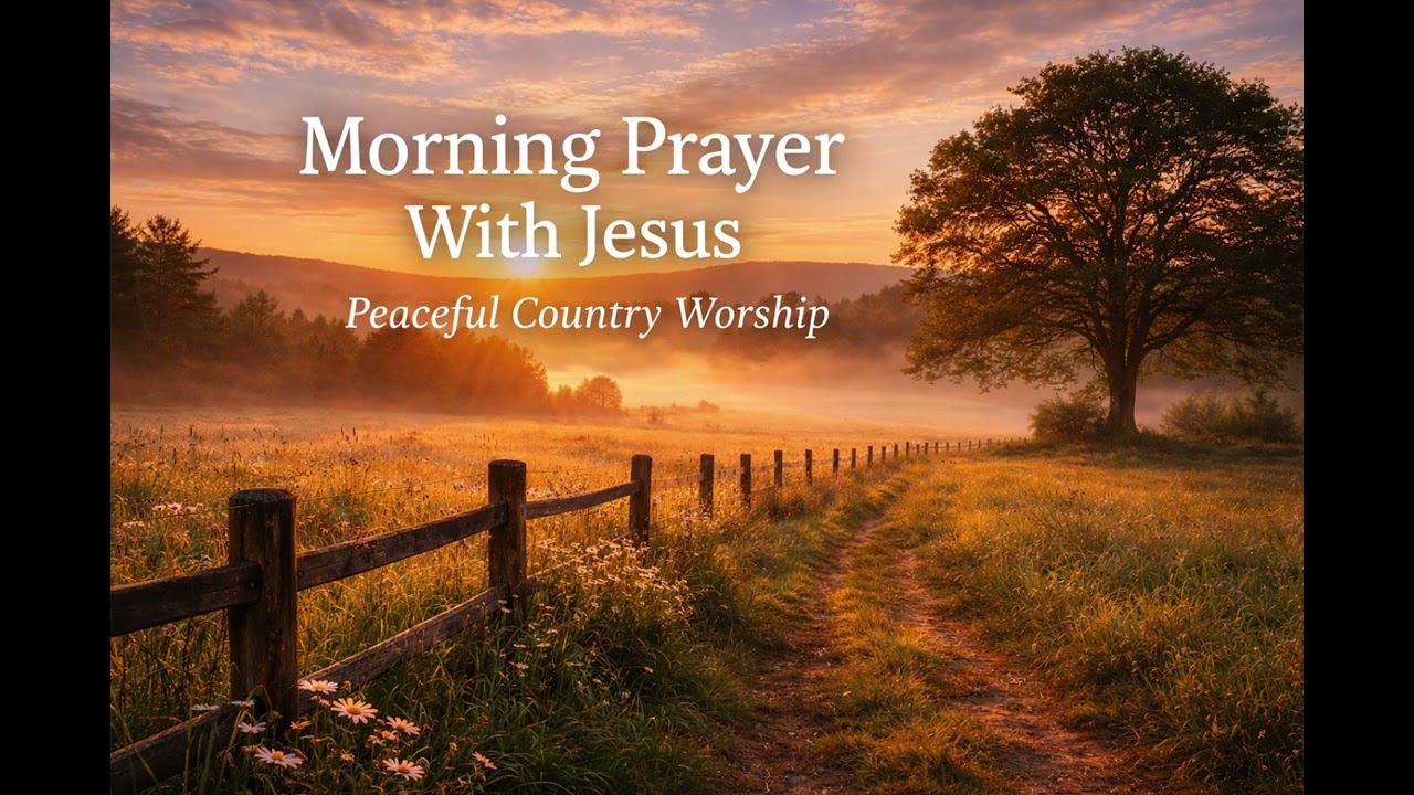 Before the Day Begins… Pray With Jesus 🌅 Peaceful Morning Worship