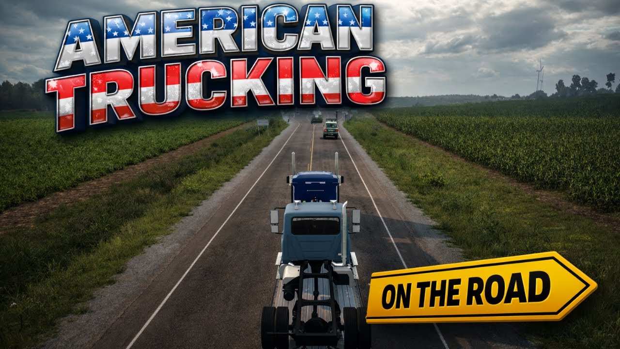 American Truck Simulator Ultra Realistic Graphics Gameplay [4K 60FPS]