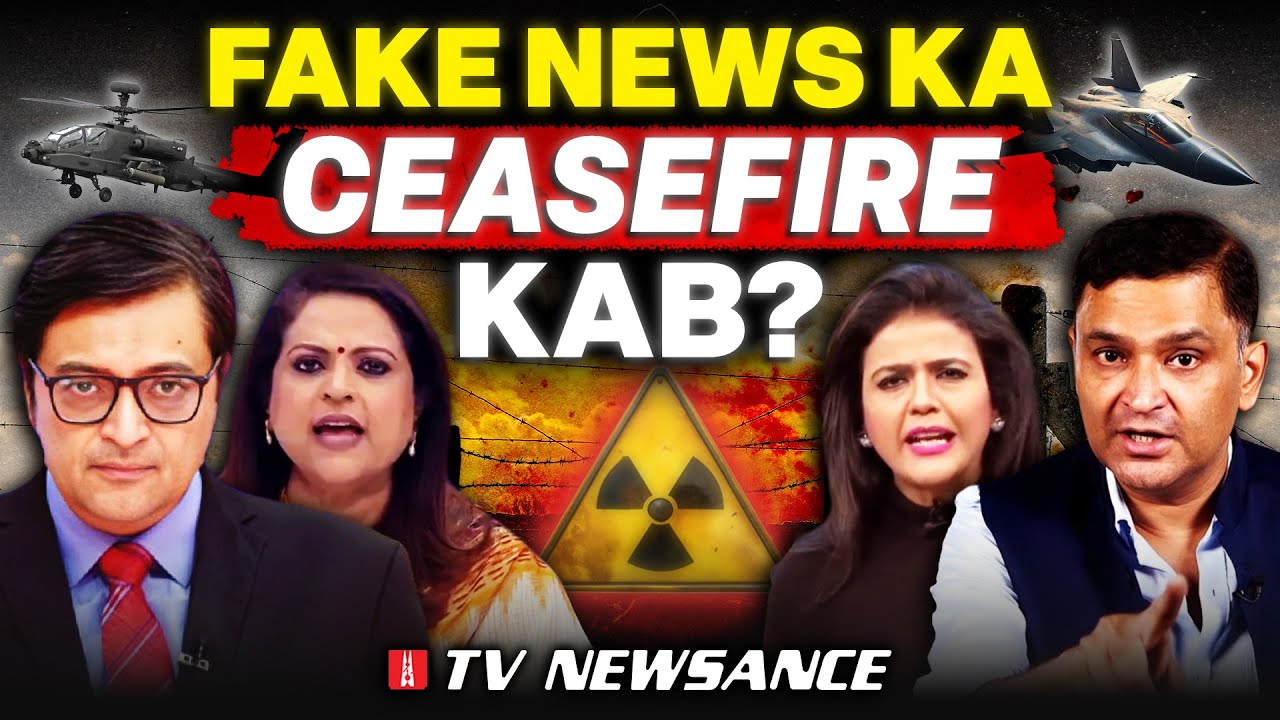 India Vs Pakistan Face-off: When News Anchors Bombed the Truth | Will They Learn? TV Newsance 298