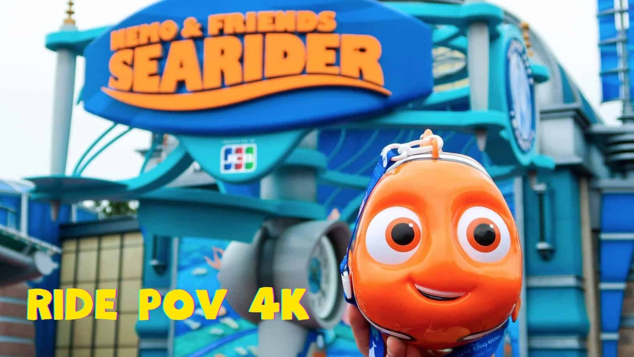 Nemo & Friends Sea Rider Disney Sea Attraction POV