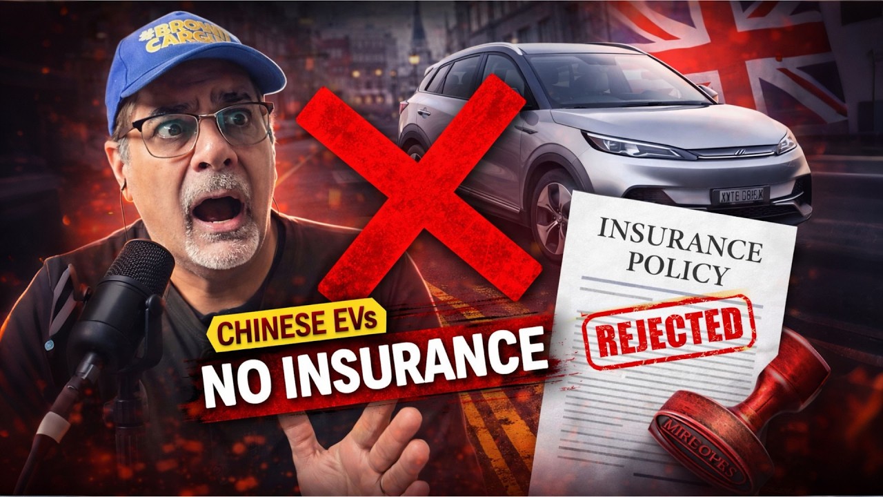 Chinese EVs – Insurance Companies Say NO!!