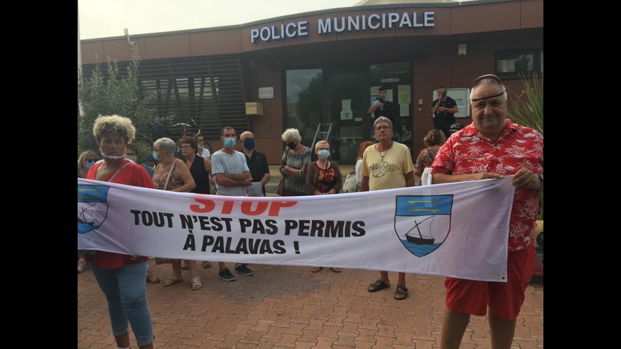 Palavas-les-Flots : plus de 200 habitants, excédés par les incivilités, manifestent