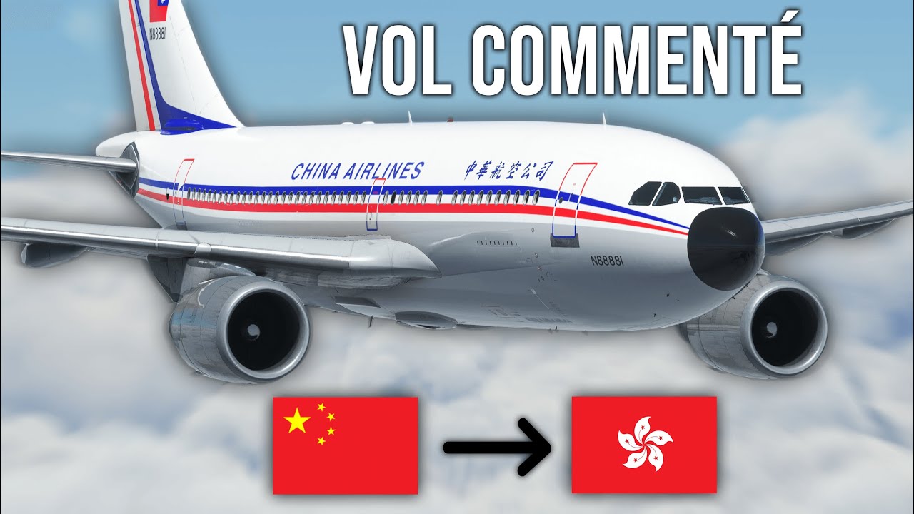 FS2020 - Shanghai - Hong Kong A310 China Airlines
