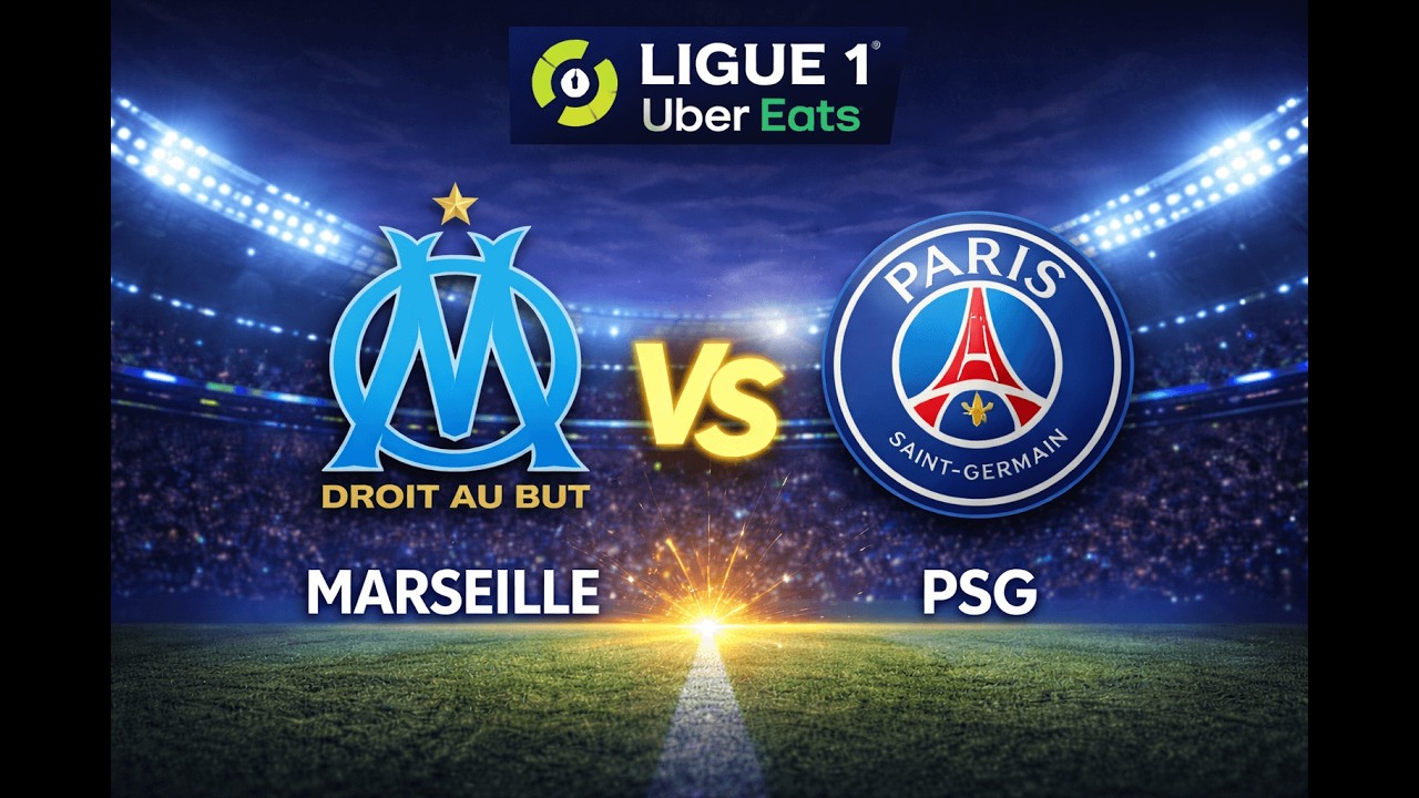 PSG vs Olimpique Marseille Ligue 1 Match day 24 Full match simulation FL26/PES21