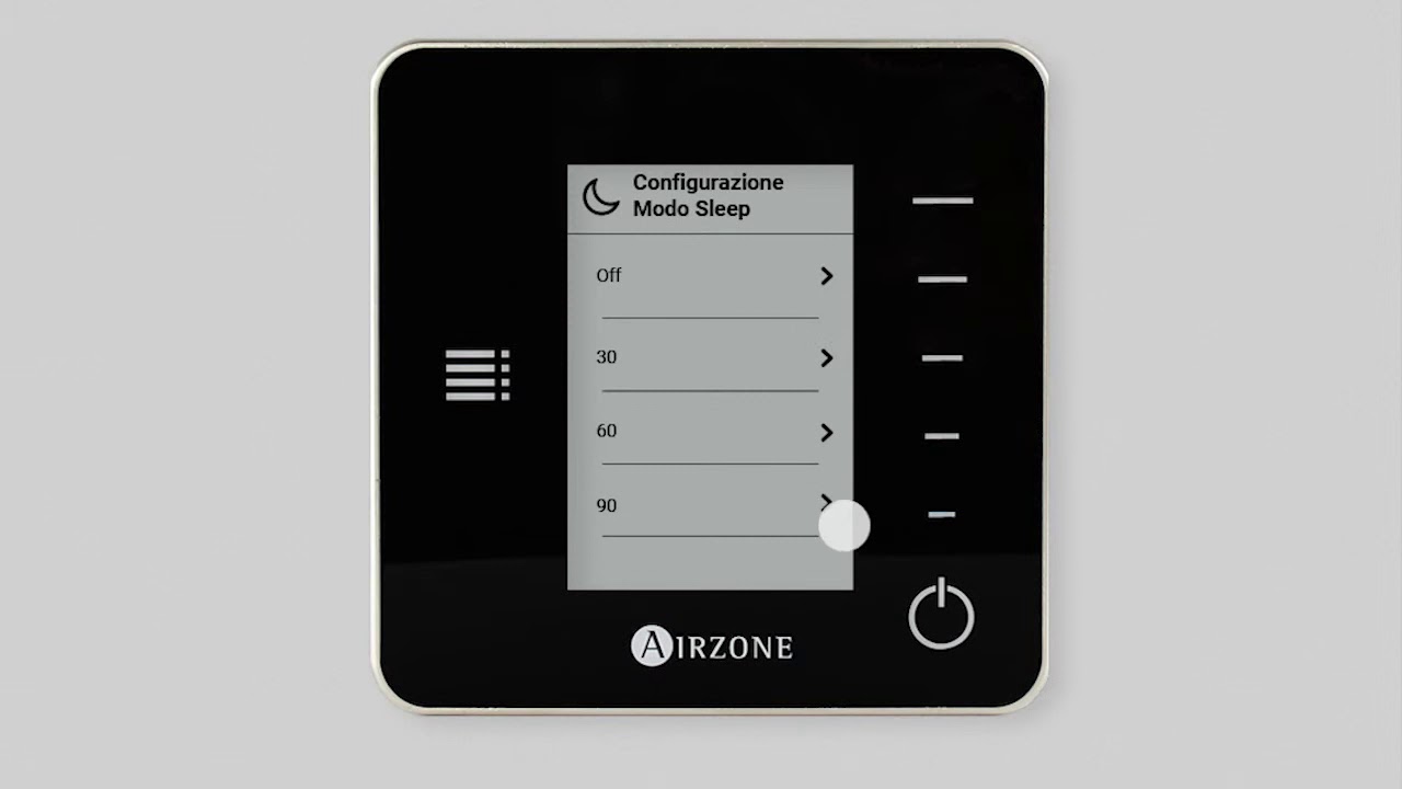 Termostato Airzone Think - Utilizzo basico