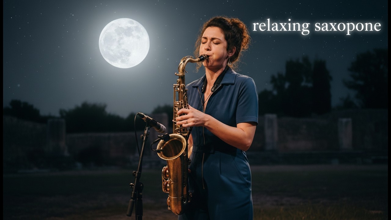 Late Night Saxophone 🎷 Peaceful Jazz for Stress Relief & Relaxationsax a2