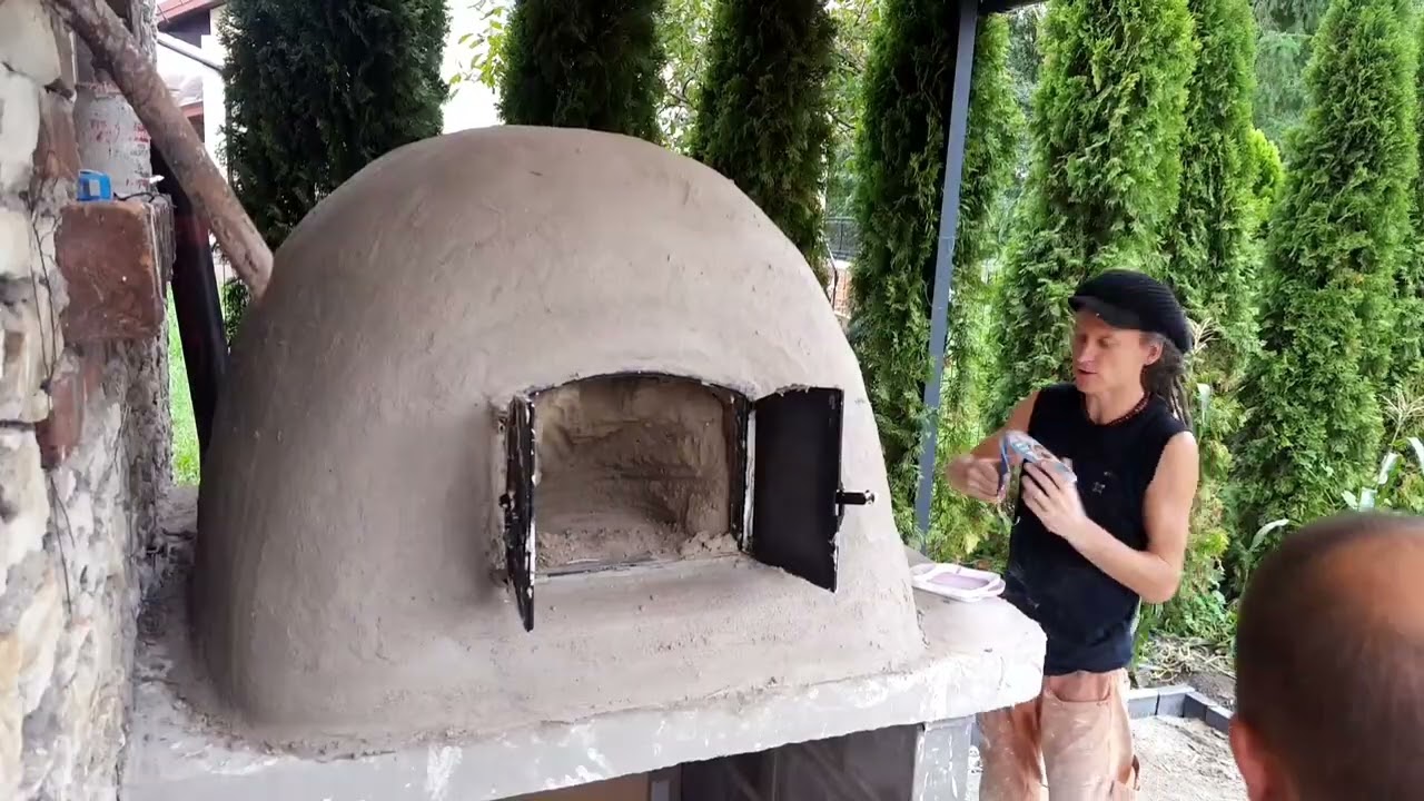 Budowa glinianego pieca chlebowego 2023