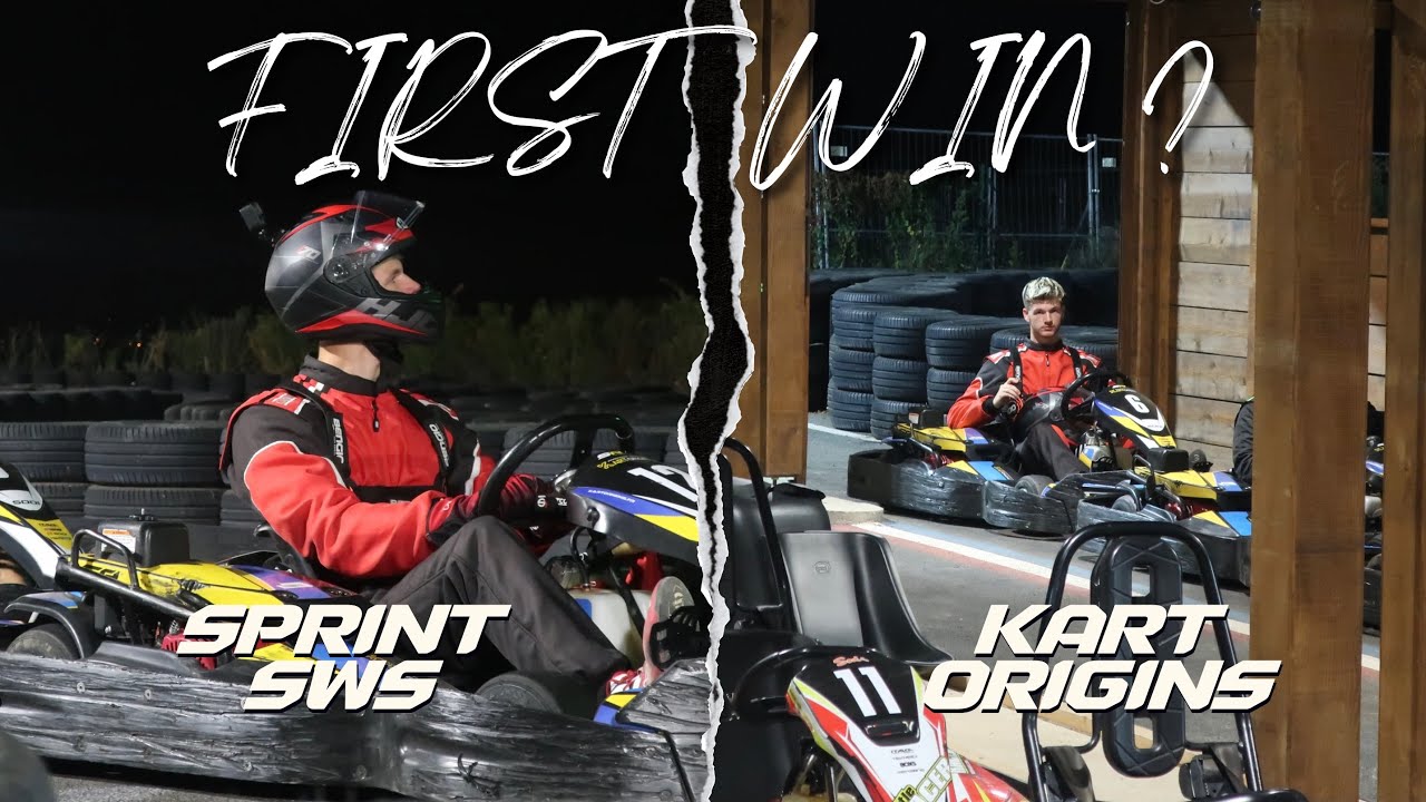 MA PREMIÈRE VICTOIRE EN KARTING ? (SPRINT SWS KART ORIGINS) - VDP #1