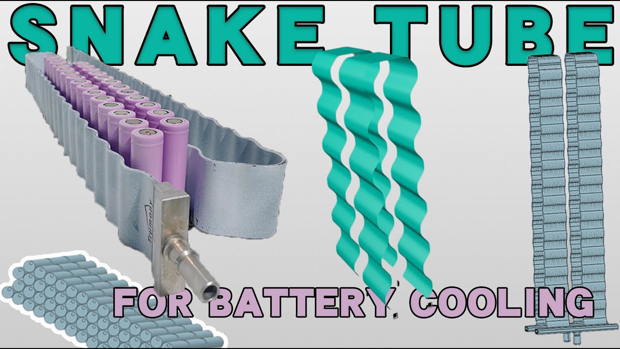 BEST LIQUID COOLING SOLUTION FOR EV CELL----Aluminum Cooling Ribbon