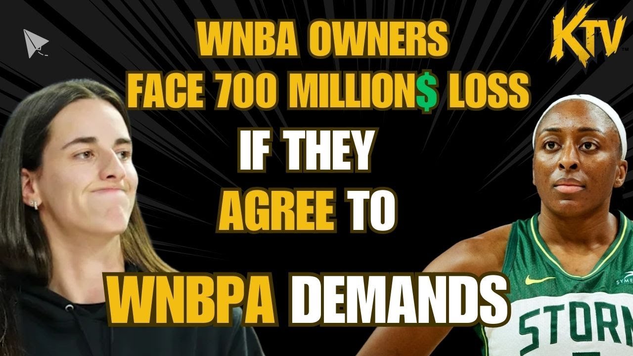 Владельцы клубов WNBA заявляют, что потеряют 700 миллионов долларов, если удовлетворят требования...