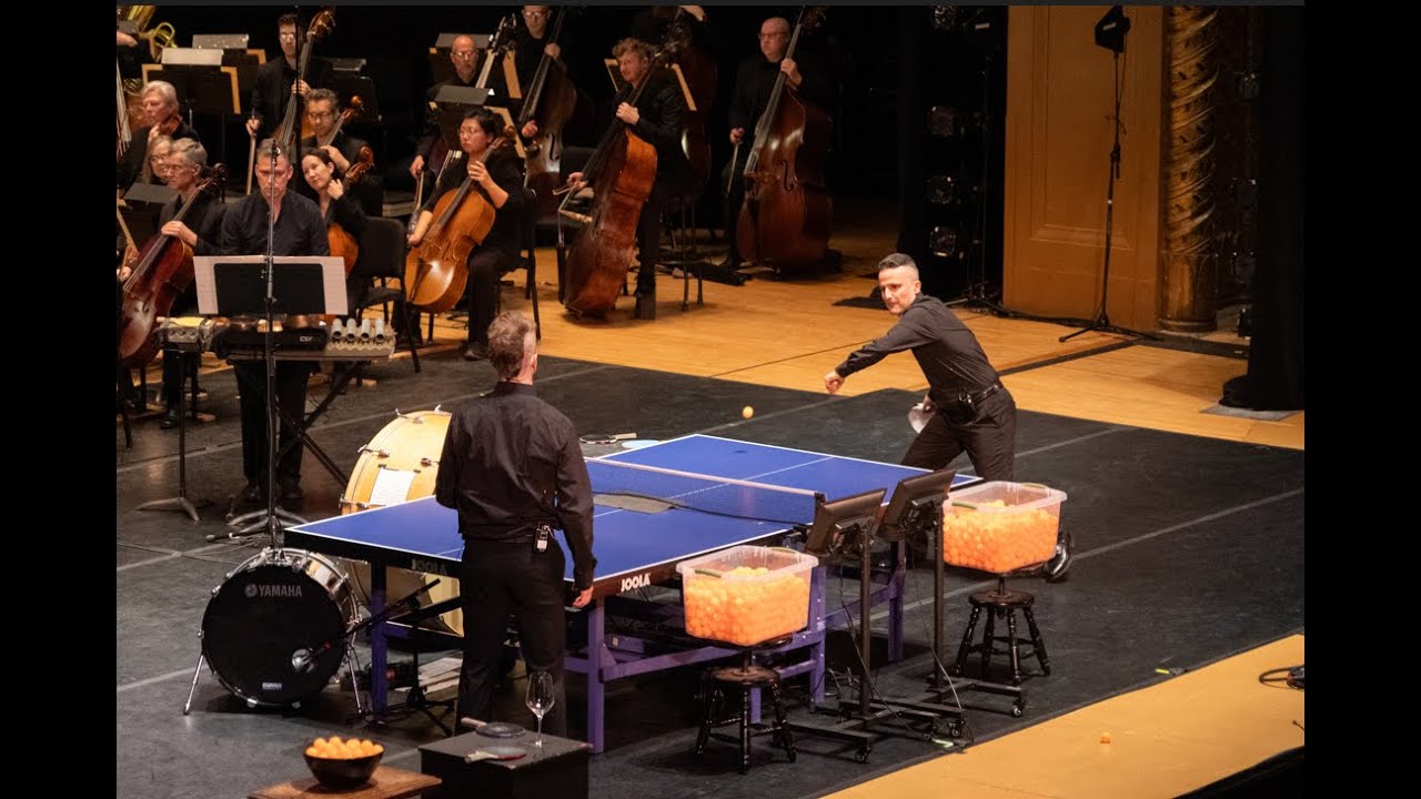 Andy Akiho's Ricochet (Ping Pong Concerto)