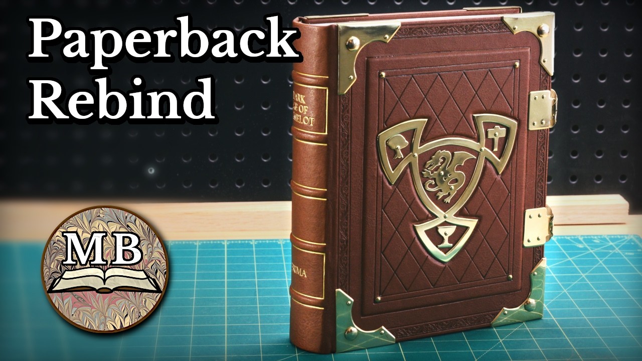 Rebinding 2 Paperback Books Into A Single Hardcover Tome