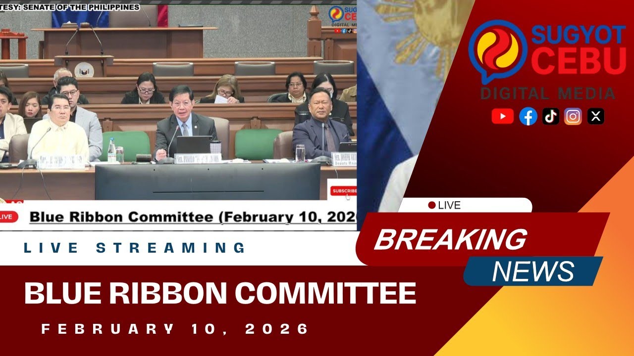 🔴LIVE: Blue Ribbon Committee (February 10, 2026)