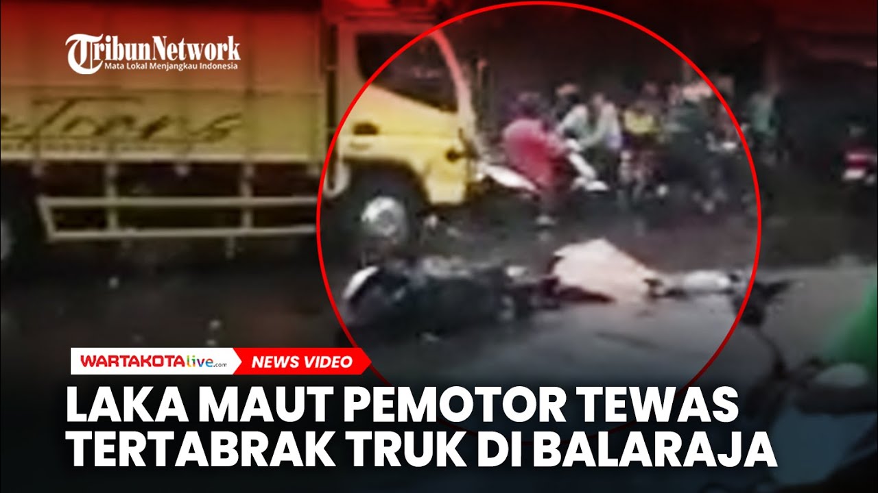 Kecelakaan Maut di Balaraja Tangerang, Pemotor Tewas Tertabrak Truk