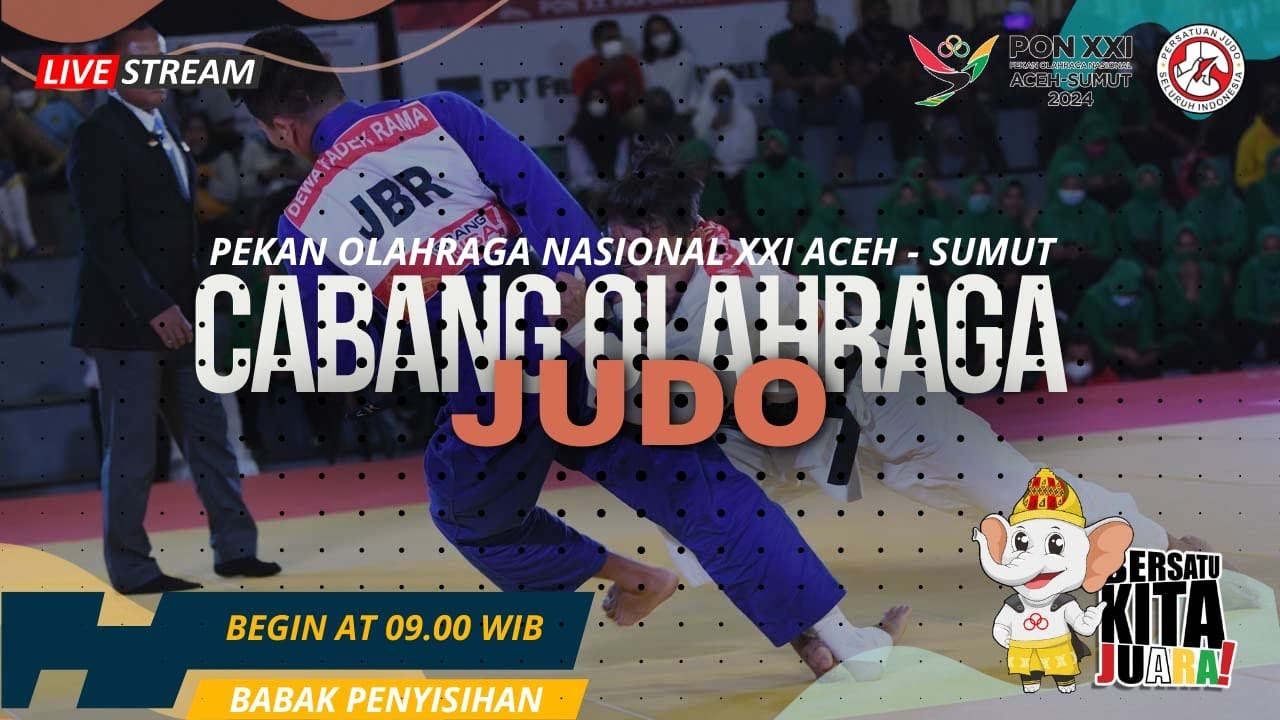 DAY 2 | PON XXI ACEH SUMUT 2024 (Cabang Olahraga Judo)