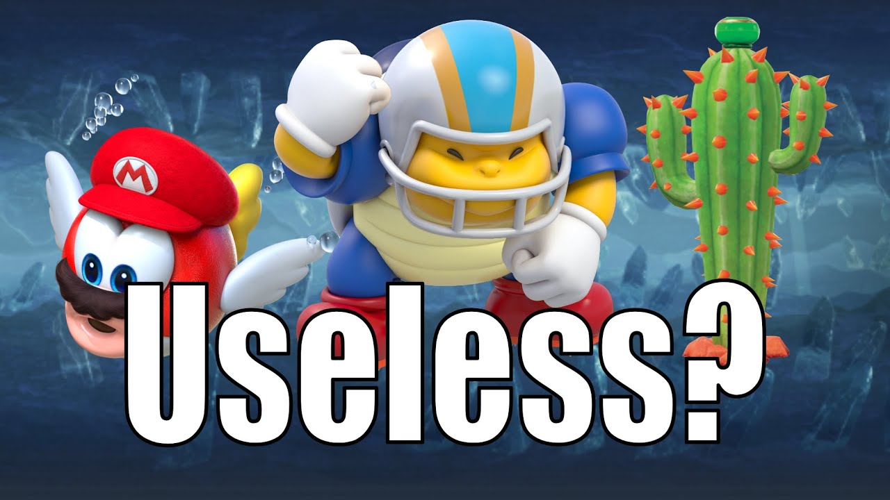 What captures aren't required to complete Mario Odyssey?